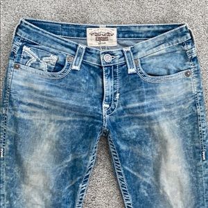 Big Star Buckle Skinny Jeans